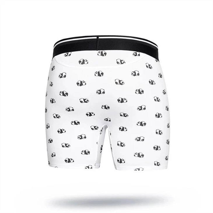 OEM Men's Horizontal Fly Prints Boxers Briefs Back