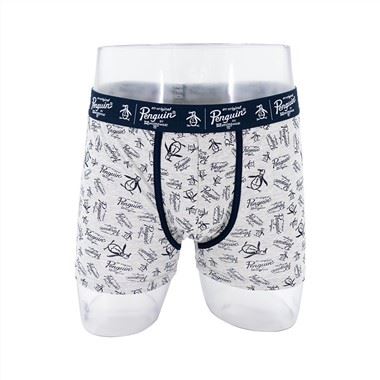 Bóxers de algodón peinado con estampados suaves de moda OEM